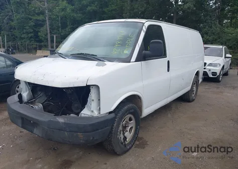 2006 Chevrolet Express Work Van z USA, uszkodzony, nr VIN 1GCFG15X661173557